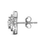 Diamond Miracle Illusion Double Halo Stud Earrings