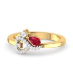 Diamond & Gemstone Ring